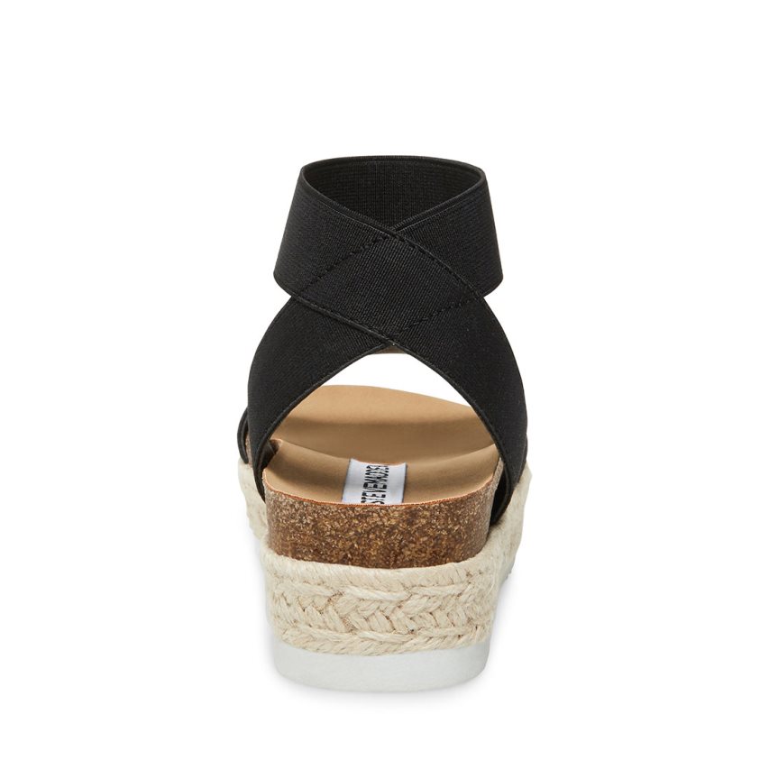 Sandalias de Plataforma Steve Madden Jkimmie Niños Negras | ES GS3S42